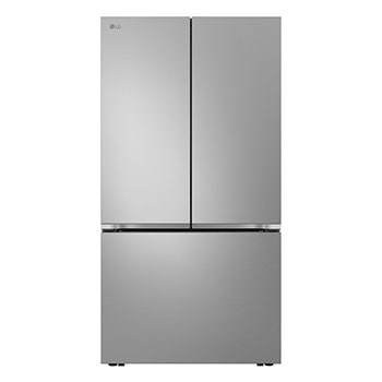 Front view of 897L Multi-Door Refrigerator Prime Silver with DoorCooling+, Hygiene Fresh+. ({Sales Model Code})1