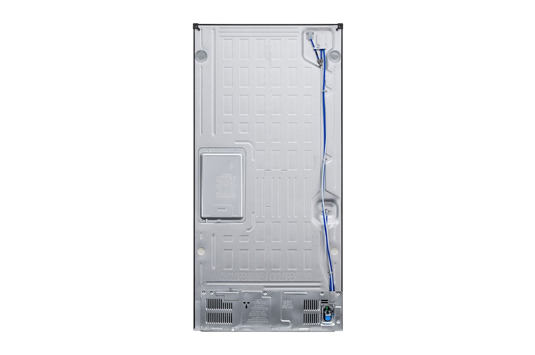 LG Refrigeradora French Door 25 p³ Compresor Smart Inverter, color Prime Silver , Back, VF25BNNBB, thumbnail 17