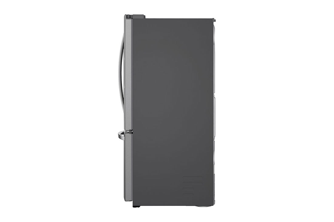 LG Refrigeradora French Door 24.5p³ (Net) / 31p³ (Gross) InstaView DoorCooling™, Platinum Silver, Side view, VF29BVP, thumbnail 15