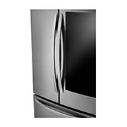 LG Refrigeradora French Door 24.5p³ (Net) / 31p³ (Gross) InstaView DoorCooling™, Platinum Silver, handle view, VF29BVP, thumbnail 12