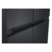 LG Refrigeradora LG Side by Side 27pᶟ (Net) Negro Matte Smart Inverter, Closer View, VS28BPT, thumbnail 6