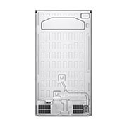 LG Refrigeradora LG Side by Side 27pᶟ (Net) Negro Matte Smart Inverter, Back View, VS28BPT, thumbnail 10