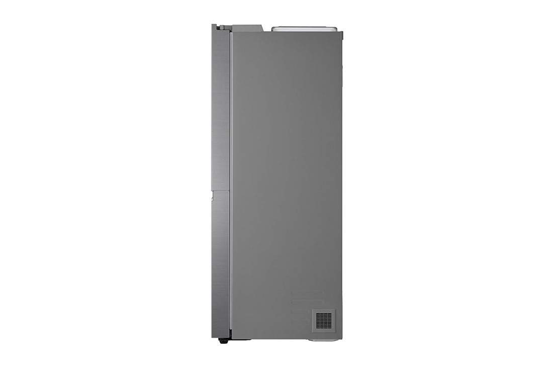 LG Refrigeradora LG Side by Side 27pᶟ (Net) Prime Silver Smart Inverter, Vista lateral, VS27LWID, thumbnail 13