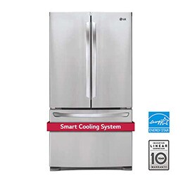 Refrigeradora 36" French Door con Smart Cooling System, 28 pies cúbicos2