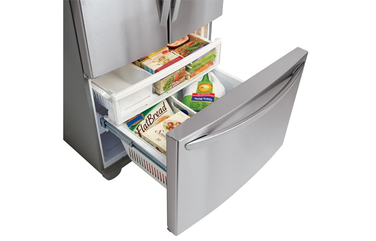 LG Refrigeradora 36'' French Door con Smart Cooling System, 28 pies cúbicos, LFC28768ST, thumbnail 2