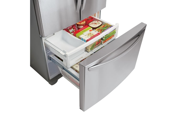 LG Refrigeradora 36'' French Door con Smart Cooling System, 28 pies cúbicos, LFC28768ST, thumbnail 3