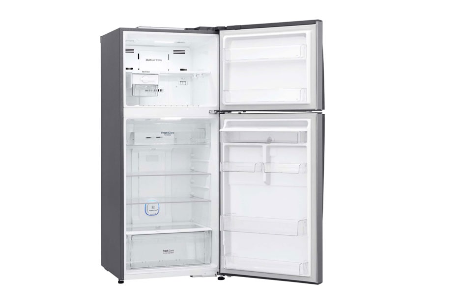 LG 19 pᶟ |Top Freezer |NatureFRESH™ |Compresor linear inverter |Platinum silver |ThinQ™ (Neto: 18 pᶟ), LT51SGP, thumbnail 9