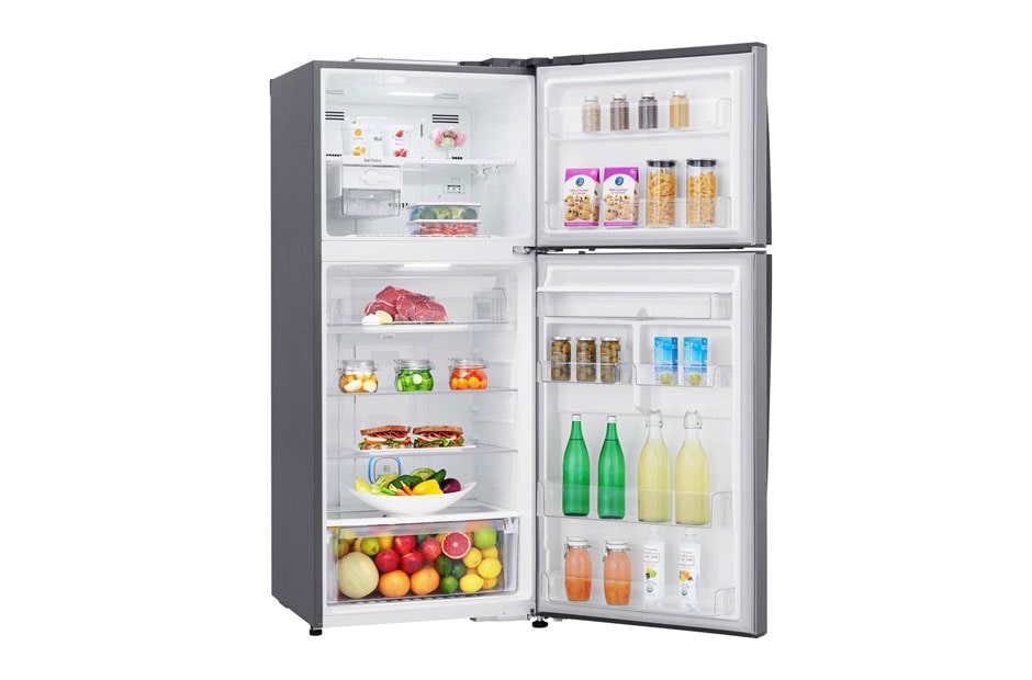 LG 19 pᶟ |Top Freezer |NatureFRESH™ |Compresor linear inverter |Platinum silver |ThinQ™ (Neto: 18 pᶟ), LT51SGP, thumbnail 10