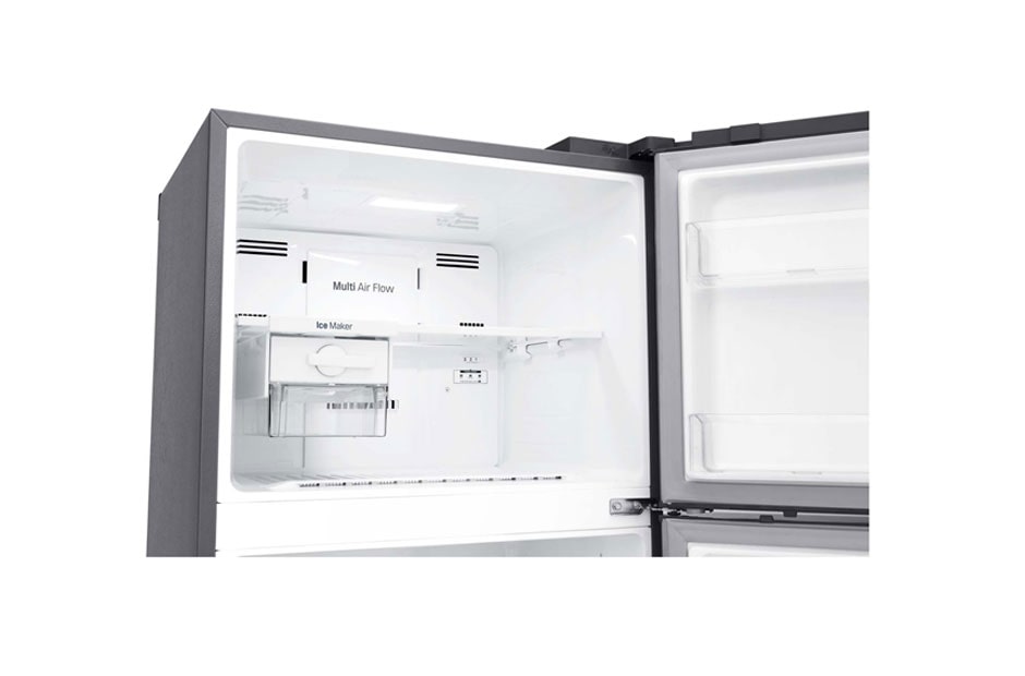 LG 19 pᶟ |Top Freezer |NatureFRESH™ |Compresor linear inverter |Platinum silver |ThinQ™ (Neto: 18 pᶟ), LT51SGP, thumbnail 5