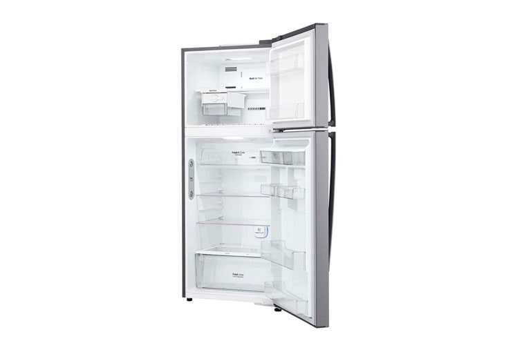 LG 19 pᶟ |Top Freezer |NatureFRESH™ |Compresor linear inverter |Platinum silver |ThinQ™ (Neto: 18 pᶟ), LT51SGP, thumbnail 11