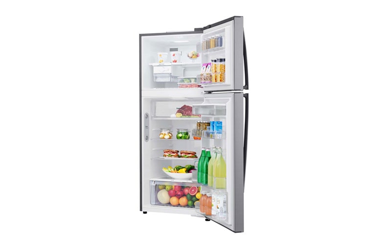 LG 19 pᶟ |Top Freezer |NatureFRESH™ |Compresor linear inverter |Platinum silver |ThinQ™ (Neto: 18 pᶟ), LT51SGP, thumbnail 12