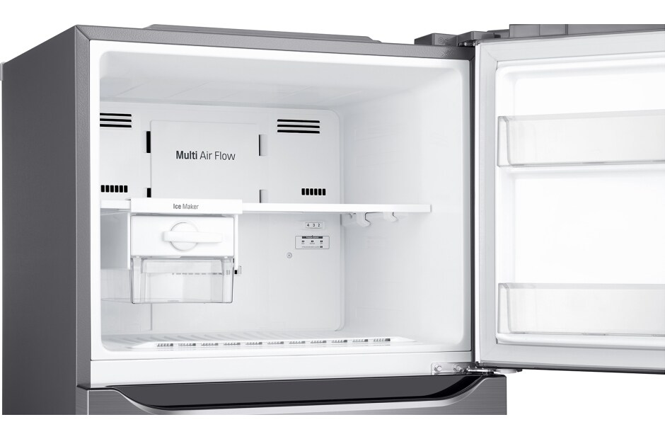 LG 15 pᶟ |Top Freezer | Compresor linear Inverter|Platinum silver|Smart Diagnosis™ (Neto: 14 pᶟ), LT39WPP, thumbnail 3