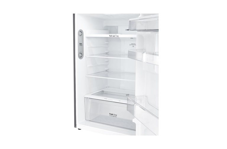 LG 15 pᶟ |Top Freezer | Compresor linear Inverter|Platinum silver|Smart Diagnosis™ (Neto: 14 pᶟ), LT39WPP, thumbnail 4