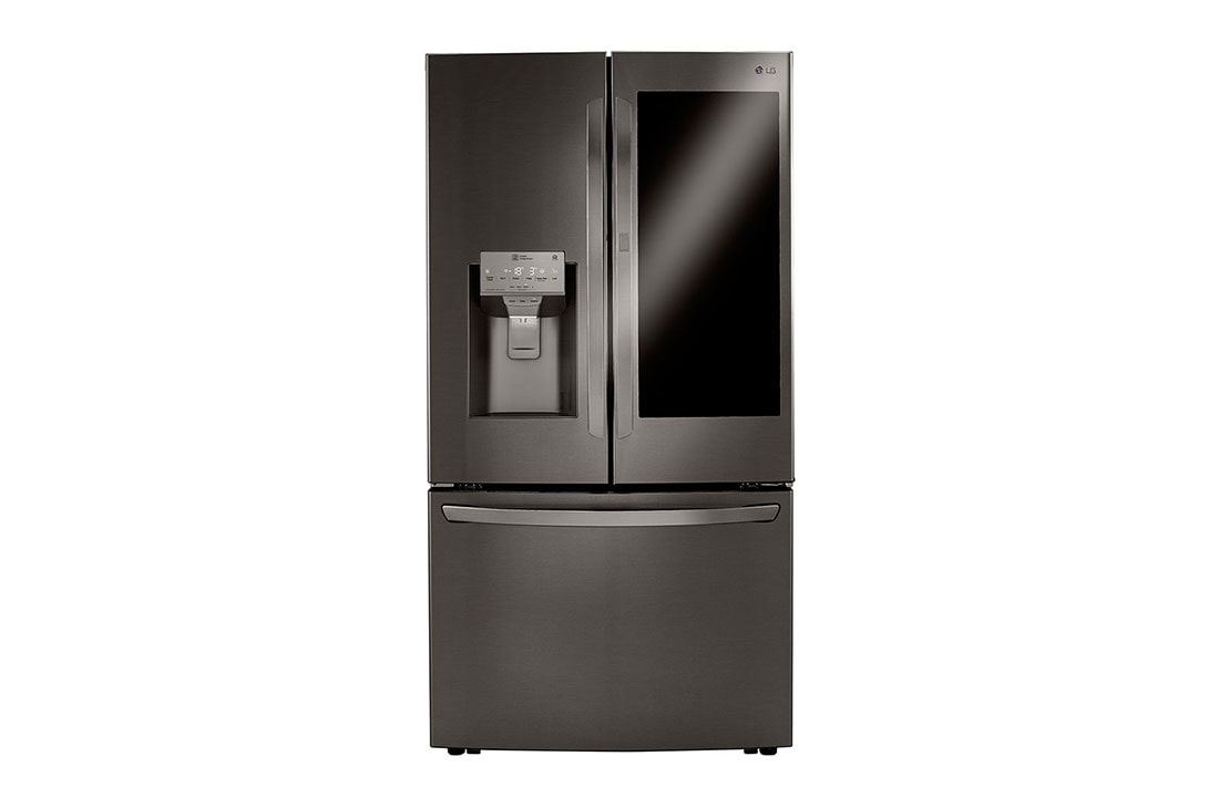 LG 32 pᶟ |InstaView™ Door-in-Door®|French Door|Craft Ice™ |Compresor linear inverter | Black Stainless|ThinQ™ (Neto: 30 pᶟ), LM89SXD, thumbnail 2