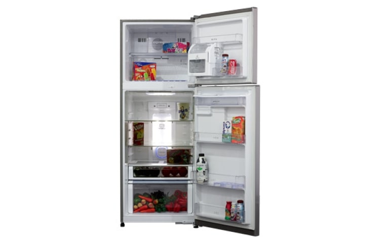 LG NEVERA NO FROST, 457LTS, HYGIENE FRESH, DISPENSADOR DE AGUA, PLATINUM SILVER 2, GM-S582ULS, thumbnail 2