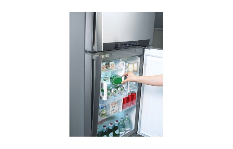 LG DESCUBRE LOS BENEFICIOS SMART DE LA NUEVA LÍNEA DE REFRIGERADORES DOOR IN DOOR: FÁCIL ACCESO A TUS ALIMENTOS PREFERIDOS, CAPACIDAD INTELIGENTE, AHORRO ENERGÉTICO Y UN DISEÑO SMART Y ÚNICO DE LG!, GR-S632GSU, thumbnail 5