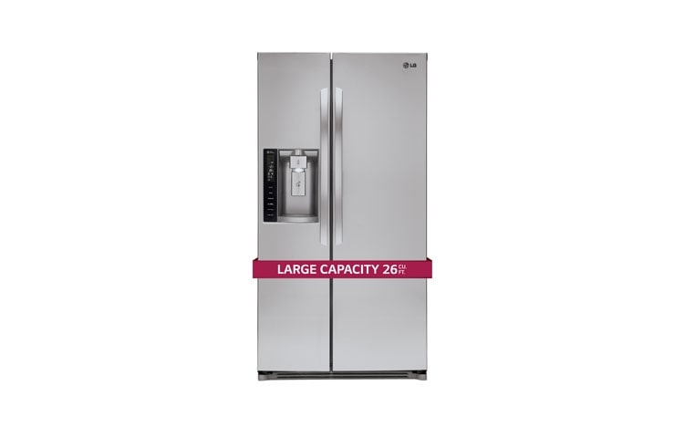 LG Refrigerador Side by Side 26 cu.ft. , GS74SGS