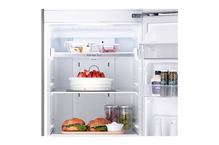 LG Refrigerador | Top Freezer | Inverter Compressor | Capacidad 11pies, GT32WPP, thumbnail 4