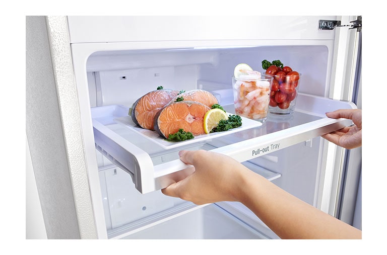 LG Refrigerador | Top Freezer | Inverter compressor | Capacidad 9pies, GT29BPWX, thumbnail 6