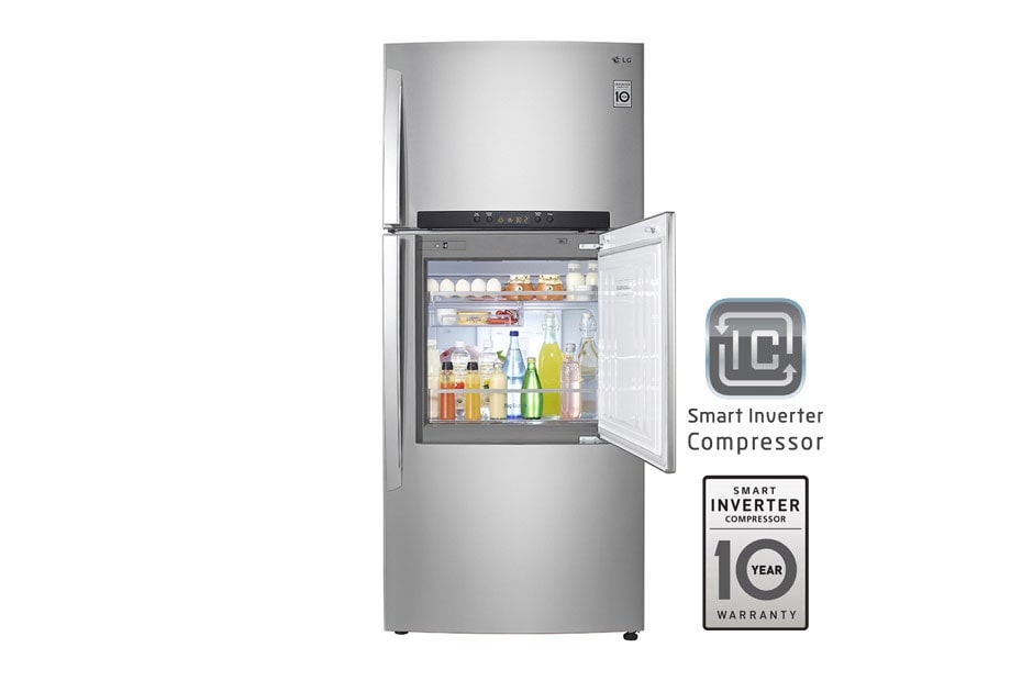 LG Refrigerador | Door in Door | Smart Inverter Compressor | Capacidad 17 pies, GT44MDP