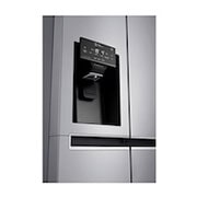 LG 24 pᶟ | Side by Side | Moist Balance Crisper™ | Compresor lineal inverter | Platinum Silver | ThinQ™ (Neto: 22 pᶟ), GS65SPP1, thumbnail 3