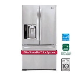 Refrigeradora 36" French Door 27cu. Ft.2