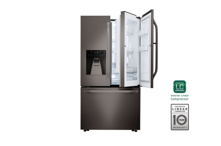 LG 24 pies cúbicos | French Door | Slim SpacePlus™ | Compresor lineal inverter | ThinQ™ , LSFXC2476D, thumbnail 1