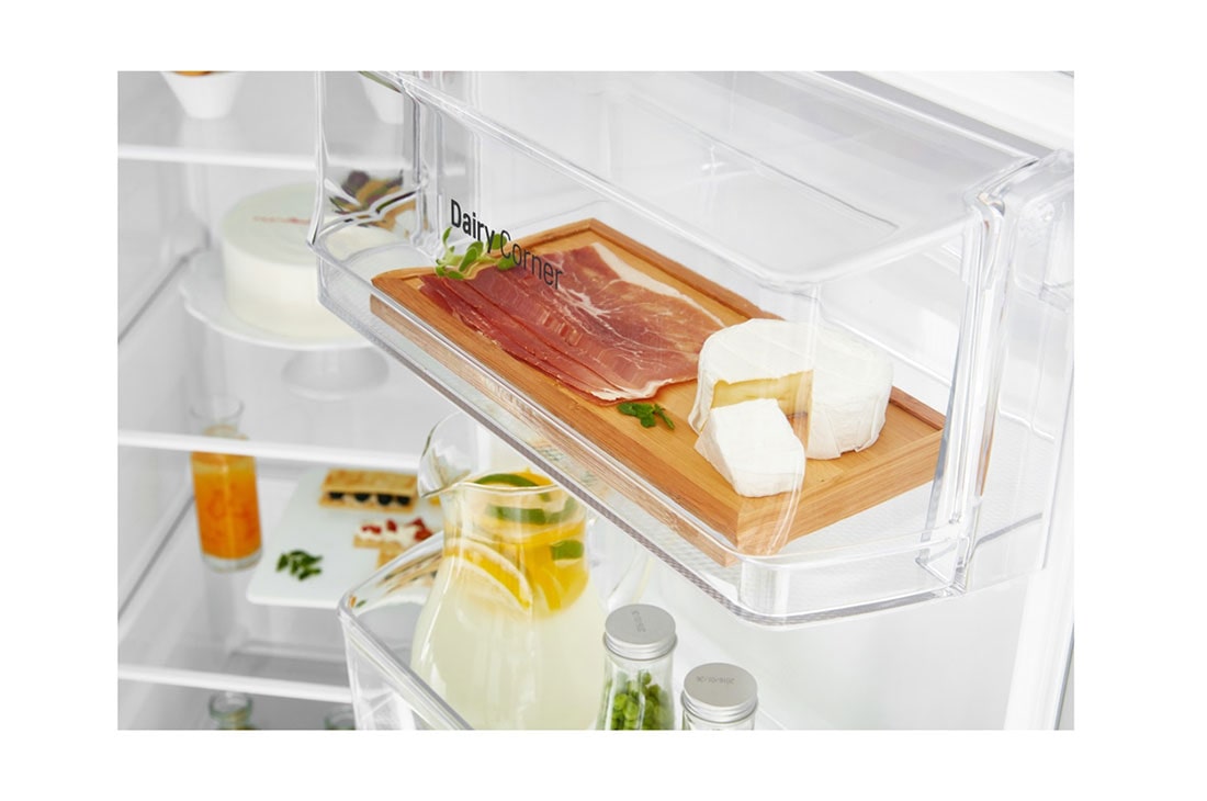 LG 24 pᶟ |Side by Side|Moist Balance Crisper™ |Compresor linear inverter| Dark Graphite Steel |Smart Diagnosis™ (Neto: 21 pᶟ), LS63SPGK, thumbnail 5