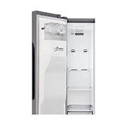 LG 24 pᶟ |Side by Side|Moist Balance Crisper™ |Compresor linear inverter| Dark Graphite Steel |Smart Diagnosis™ (Neto: 21 pᶟ), LS63SPGK, thumbnail 7