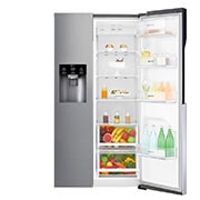 LG 24 pᶟ |Side by Side|Moist Balance Crisper™ |Compresor linear inverter| Dark Graphite Steel |Smart Diagnosis™ (Neto: 21 pᶟ), LS63SPGK, thumbnail 11