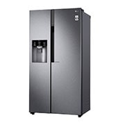 LG 24 pᶟ |Side by Side|Moist Balance Crisper™ |Compresor linear inverter| Dark Graphite Steel |Smart Diagnosis™ (Neto: 21 pᶟ), LS63SPGK, thumbnail 13