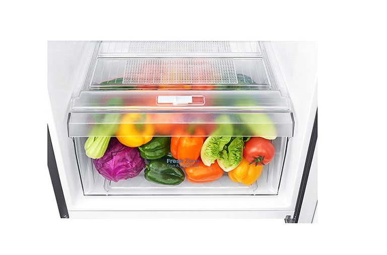 LG 15 pᶟ |Top Freezer |LINEARCooling™ |Compresor linear Inverter|Acero Brillante |Smart Diagnosis™ (Neto: 14 pᶟ), LT39BPP, thumbnail 4