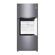 LG 19 pᶟ |Door-in-Door® |Top Freezer |Compresor linear inverter |Platinum silver |ThinQ™ , LT51MDP, thumbnail 2