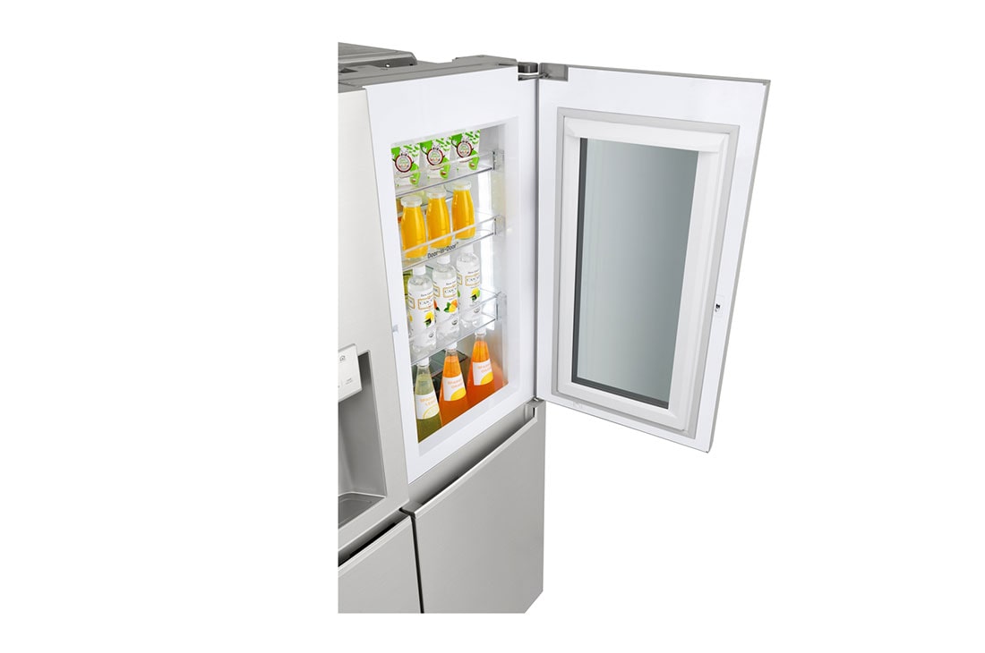 LG 24 pᶟ |InstaView™ Door-in-Door®|Side by Side |Hygiene Fresh⁺ |Compresor linear inverter |Noble Steel |ThinQ™ (Neto: 22 pᶟ), LS65SXN, thumbnail 5