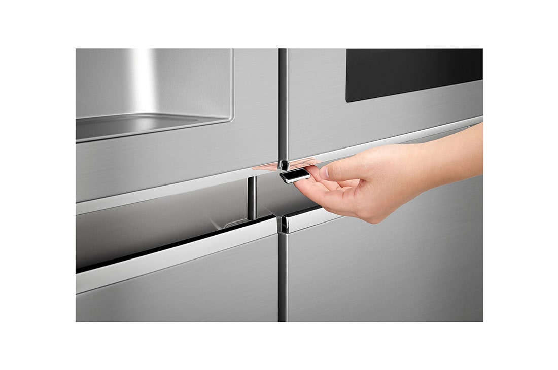 LG 24 pᶟ |InstaView™ Door-in-Door®|Side by Side |Hygiene Fresh⁺ |Compresor linear inverter |Noble Steel |ThinQ™ (Neto: 22 pᶟ), LS65SXN, thumbnail 6