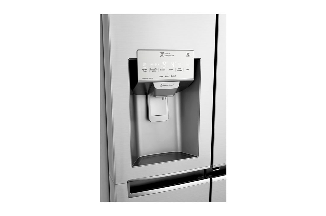 LG 24 pᶟ |InstaView™ Door-in-Door®|Side by Side |Hygiene Fresh⁺ |Compresor linear inverter |Noble Steel |ThinQ™ (Neto: 22 pᶟ), LS65SXN, thumbnail 8