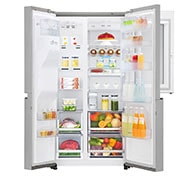 LG 24 pᶟ |InstaView™ Door-in-Door®|Side by Side |Hygiene Fresh⁺ |Compresor linear inverter |Noble Steel |ThinQ™ (Neto: 22 pᶟ), LS65SXN, thumbnail 3