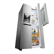 LG 24 pᶟ |InstaView™ Door-in-Door®|Side by Side |Hygiene Fresh⁺ |Compresor linear inverter |Noble Steel |ThinQ™ (Neto: 22 pᶟ), LS65SXN, thumbnail 12