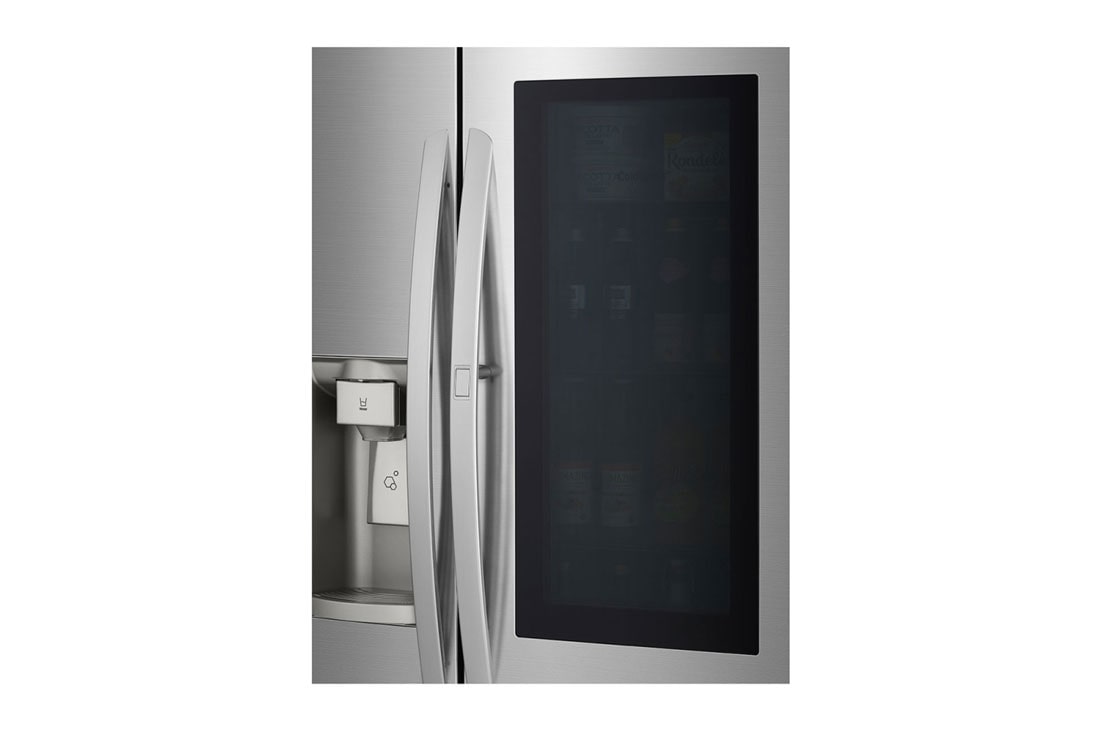 LG 28 pᶟ |InstaView™ Door-in-Door®|Side by Side |Compresor linear inverter |Acero Inoxidable |ThinQ™ (Neto: 27 pᶟ), LS74SXS, thumbnail 4