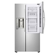 LG 28 pᶟ |InstaView™ Door-in-Door®|Side by Side |Compresor linear inverter |Acero Inoxidable |ThinQ™ (Neto: 27 pᶟ), LS74SXS, thumbnail 10