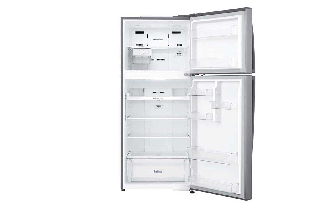 LG 14 pies cúbicos | Top Freezer | Multi Air Flow | Compresor linear inverter | Platino Plata | Smart ThinQ™ , LT43BGP, thumbnail 4