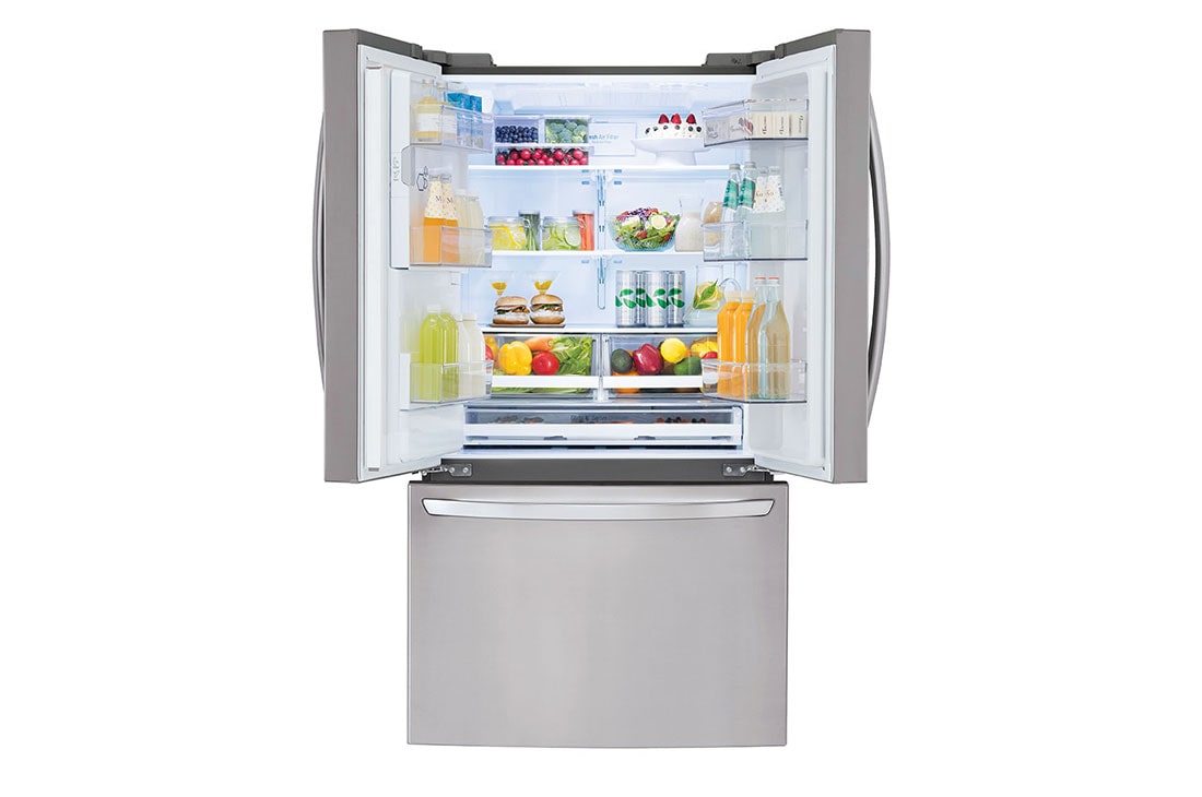 LG Refrigeradora French Door 28pᶟ Gross / 26pᶟ Net  Slim SpacePlus™ Compresor linear inverter Slim SpacePlus™ ThinQ™ , LM75SGS, thumbnail 2