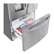 LG Refrigeradora French Door 28pᶟ Gross / 26pᶟ Net  Slim SpacePlus™ Compresor linear inverter Slim SpacePlus™ ThinQ™ , LM75SGS, thumbnail 6