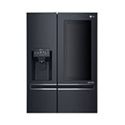LG 24 pᶟ |InstaView™ Door-in-Door®|Side by Side |Hygiene Fresh⁺ |Compresor linear inverter |Matte Black Steel |ThinQ™ (Neto: 22 pᶟ), LS65SXT, thumbnail 3