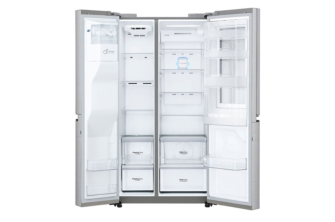 LG 28 pᶟ |InstaView™ Door-in-Door®|Side by Side |Hygiene Fresh⁺ |Compresor linear inverter |Acero Inoxidable|ThinQ™ , LS74SXP, thumbnail 9