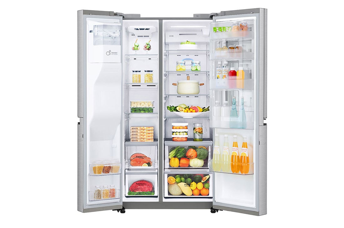 LG 28 pᶟ |InstaView™ Door-in-Door®|Side by Side |Hygiene Fresh⁺ |Compresor linear inverter |Acero Inoxidable|ThinQ™ , LS74SXP, thumbnail 10