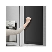 LG 28 pᶟ |InstaView™ Door-in-Door®|Side by Side |Hygiene Fresh⁺ |Compresor linear inverter |Acero Inoxidable|ThinQ™ , LS74SXP, thumbnail 5