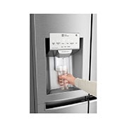 LG 28 pᶟ |InstaView™ Door-in-Door®|Side by Side |Hygiene Fresh⁺ |Compresor linear inverter |Acero Inoxidable|ThinQ™ , LS74SXP, thumbnail 8