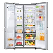 LG 28 pᶟ |InstaView™ Door-in-Door®|Side by Side |Hygiene Fresh⁺ |Compresor linear inverter |Acero Inoxidable|ThinQ™ , LS74SXP, thumbnail 10