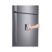 LG 17 pᶟ |Top Freezer |Dispensador de Agua |Compresor linear inverter |Platinum silver |Smart Diagnosis™ , LT47WGP, thumbnail 4
